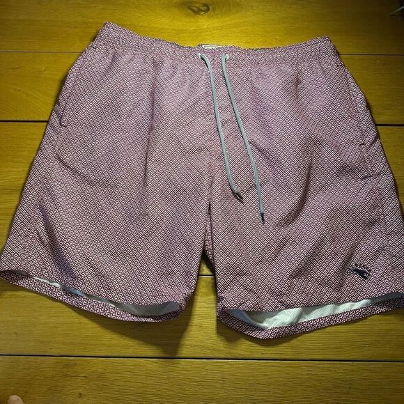 Ted Baker Pinch geo print swim shorts 5 xl - Picture 1 of 9